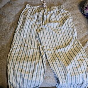 Lane Bryant Linen Pants